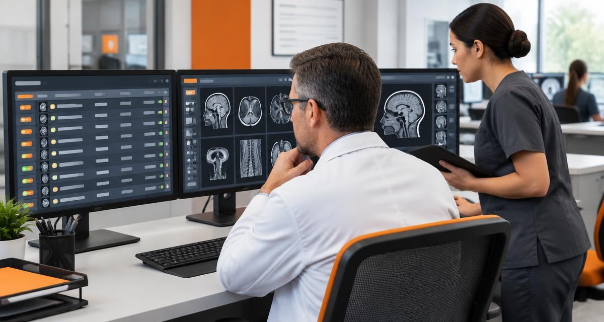 What 90% Less Admin Time Actually Looks Like on a Real Radiology Worklist